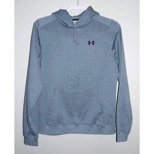 UNDER ARMOUR gray polyester fleece lined pullover hoodie ADULT XS